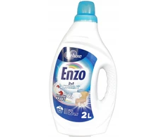 Skalbimo gelis DELUXE Enzo Universal 2 in 1, 50 skalb., 2 L