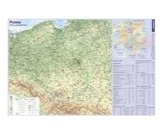 Demart Lenkijos žemėlapis. Podkładka na biurko