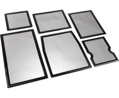 Demciflex dust filter set for Cooler Master HAF XM – juodos spalvos
