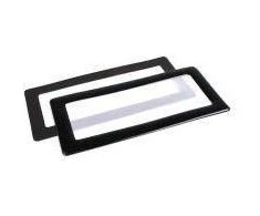 DEMCiflex dust filter 2x40mm, quadro – juodos it baltos spalvos