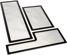 Demciflex dust filter set for PHANTEKS Enthoo Luxe - juodos spalvos