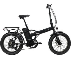 Electric bicycle Denver E2500. 20". 250 W. 10.4 Ah. juodas