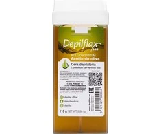 Activeshop Depiliacinis vaško ritinėlis Depilflax 100, su alyvuogių ekstraktu, 110 g