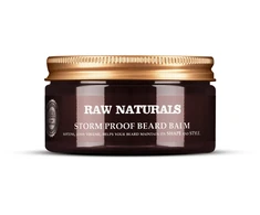 „Raw Naturals Storm Proof“ 100 % veganiškas minkštinamasis barzdos balzamas, 100 ml