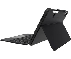 DEQSTER 90-2000039 planšetinio kompiuterio dėklas 27,7 cm (10,9"), juodas, su atlenkiamu dangteliu
