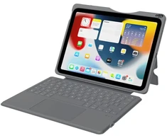 „Deqster Rugged Touch PLUS“ klaviatūra, skirta „iPad 10.9“ (10 kartos), „Bluetooth“, vokiškas išdėstymas (QWERTZ)