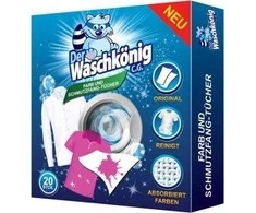 Mondex WASCHKONIG Spalva gaudymo servetėlės 20 vnt