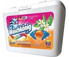 Der Waschkönig WASCHKONIG The King of Laundry Laundry Capsules Spalva 35 vnt.