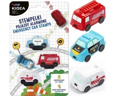 Antspaudų rinkinys „Kidea ALARM VEHICLES“ (SPA3KA)