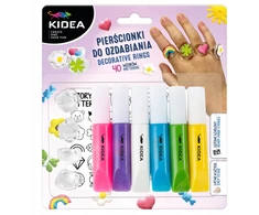 Kūrybinis žaislas DEKORACIJOS ŽIEDAI Kidea (PSDOKA)