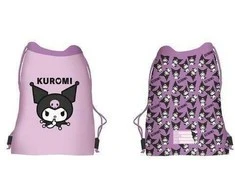 KUROMI sportinis maišelis avalynei, violetinis, TO-WKS-3724-XXX-KURO-SA