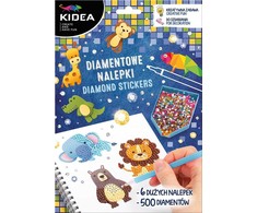 Derform Mosaic Zoo DIAMOND STICKERS Kidea (NDZOKA)