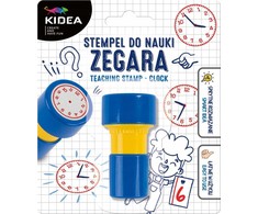 Kidea LEARNING CLOCK STAMP (SNZKA) antspaudų rinkinys