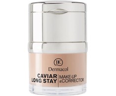 Dermacol Caviar Long Stay Make- Up &amp; korekcija 3 Nuodai 30ml