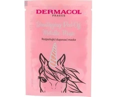 Dermacol Beautifying Peel-off Metallic Mask Brightening Face Mask moterims, 15 ml