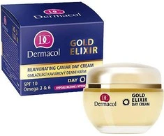 Dermacol Gold Eliksyras Day Kreminis moterims, 50 ml
