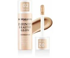 Dermacol Infinity Healthy Glow Foundation apsauginis makiažo pagrindas, atspalvis: 02 rusvai gelsvas, 20 g
