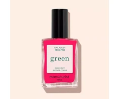 Dermacol Manucurist Žalias Nagų lakas lakier do paznokci Neon Rožinė 15ml