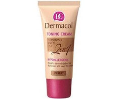 Dermacol Tonizuojantis kremas 2in1 30ml dažantis kremas