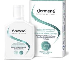 Dermena Dermena Supported By Science Šampūnas Sebocontrol do włosów przetłuszczających się i nadmiernie wypadających 200ml
