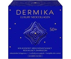 Dermika DERMIKA _ Luxury Neucollagen 50 + kolageno stiprinimo kremas dieną / naktį raukšlių mažinimas 50ml