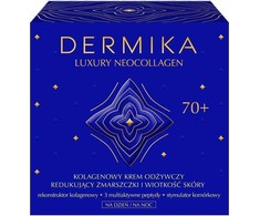 Dermika Luxury Neocollagen 70+ kolageno maitinamasis kremas raukšlių mažinimui ir odos suglebimui 50ml