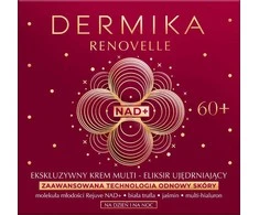 DERMIKA Renovelle Exclusive kremas - daugiafunkcis stangrinamasis eliksyras 60+ dienai ir nakčiai 50 ml