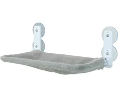 Sukurta Lotte ZOLUX langinis hamakas katėms RIO 55,5 x 32 x 18 cm, pilkas