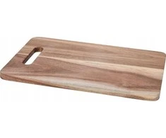 Eh Excellent Houseware Medinė pjaustymo lenta 30x20 cm - Akacijos mediena - Virtuvės reikmenys