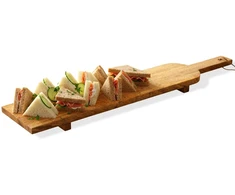 Home Styling Collection Natūralios medienos serviravimo lenta 68x12,5 cm - sūriams, užkandžiams