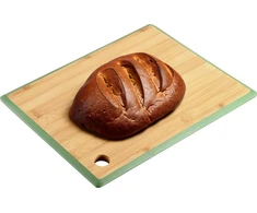 Kesper Bamboo Cutting Board su laikikliu, žalia