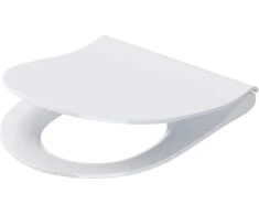 WC dangtis Cersanit, City Oval Slim, lėtai nusileidžia