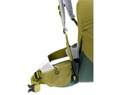 Deuter „Aircontact Core“ 50 l + 10 l kaktusų ir gebenės spalvos žygio kuprinė