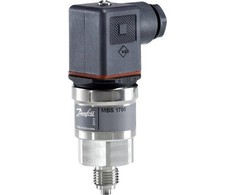 Devi slėgio siųstuvas MBS 1700-2011-A1AB04-0, 0-10 bar 4-20 mA 1/4 vyriškas EN837 060G6101
