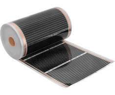 Devi IR rinkinys Sidabrinis 160 W 10 m², plotis 100 cm + Gemini Baltas (5904890247376)