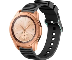 Devia apyrankė Deluxe Sport Samsung Galaxy Watch 3 45mm / Galaxy Watch 46 mm / Gear S3 Frontier / Gear S3 Classic (22mm) juodos spalvos