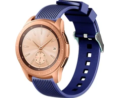 Devia apyrankė Deluxe Sport skirta Samsung Watch 1/2/3 42mm (20mm) mėlynos spalvos