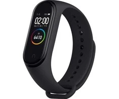 Devia apyrankė Deluxe Sport skirta Xiaomi Mi Band 3/ Mi Band 4 juodos spalvos