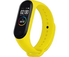 Devia Išmaniosios apyrankės Xiaomi Mi Band 3/4 dirželis, Geltonos spalvos