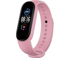 Išmaniosios apyrankės Xiaomi Mi Band 5/6 dirželis, Rožinės spalvos