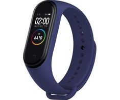 Devia apyrankė Deluxe Sport skirta Xiaomi Mi Band 3/ Mi Band 4 mėlynos spalvos