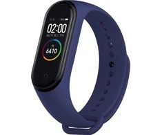 Devia apyrankė Deluxe Sport skirta Xiaomi Mi Band 3/ Mi Band 4 mėlynos spalvos