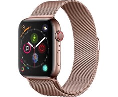 Apyrankė Devia Elegant Milanese 40mm Apple Watch rožinė-auksinė