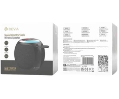 Devia Bluetooth kolonėlė Lite1 juodos spalvos