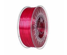 Devil Design Šilko filamentas 1,75 mm 1kg – Tamsiai raudonas