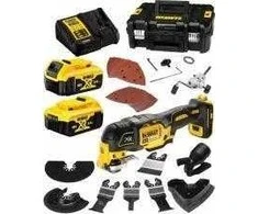 Daugiafunkcinis įrankis DeWalt DCS356P2-QW; 18 V, 2 x 5,0 Ah