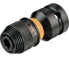 DEWALT ADAPTER UDAROWY Z KWADRAT 1/2" NA SZEŚCIOKĄT 1/4"