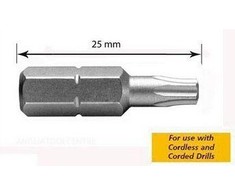 Dewalt Torx 25mm T20 sraigtiniai patarimai (DT7255- QZ)