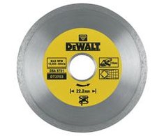 DEWALT TARCZA DIAMENTOWA PEŁNA 125 x 1,6 x 5 x 22,2mm