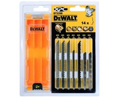 DEWALT JIGSAW BLED MIX 14 vnt. MEDIENA/LAMINATAS/PVC